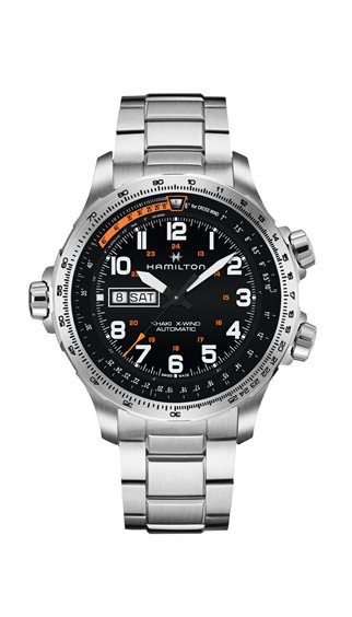 Orologio Hamilton Uomo X-Wind in Acciaio H77755133 - H77755133